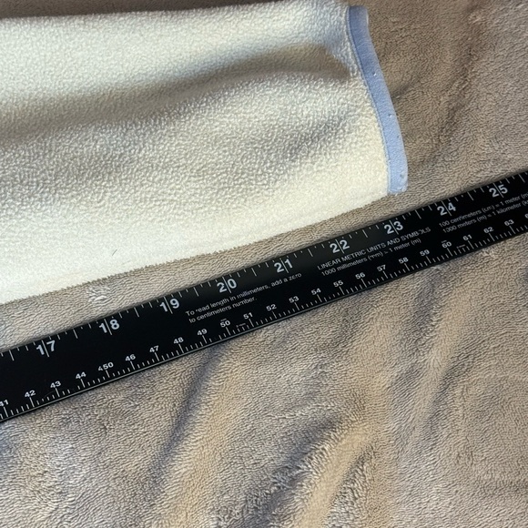 Patagonia Lightweight Synchilla Cream Tan Snap T Pullover Fleece Women’s Size M - Picture 10 of 11